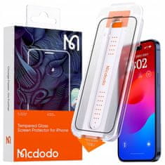 Mcdodo MCDODO EZ PASTE KALJENO STEKLO OHIŠJE STEKLO ZA IPHONE 15