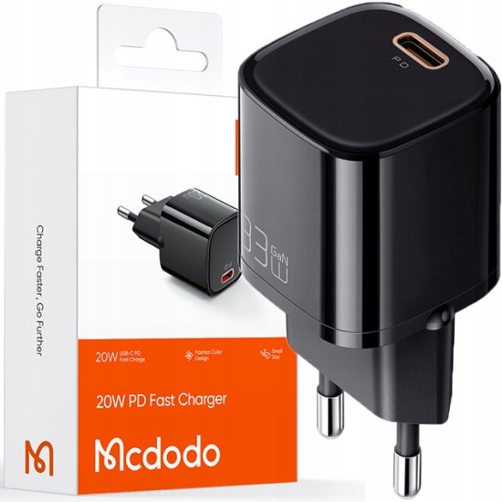 Mcdodo MCDODO HITRI POLNILEC CUBE USB-C 20W USB TIPA C ZA IPHONE 13 14 15 PRO