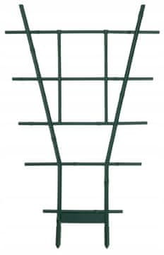 shumee Velika zelena trpežna opora za rastline 59 x 34 cm