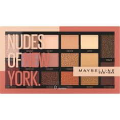 Maybelline Nudes Of New York paleta senčil 18 g Odtenek 010