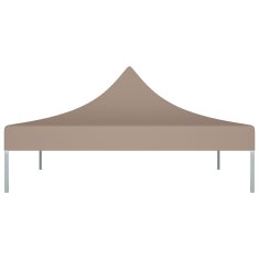 Vidaxl Streha za vrtni šotor 2x2 m taupe 270 g/m²