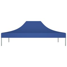 Vidaxl Streha za vrtni šotor 4,5x3 m modra 270 g/m²