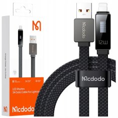 Mcdodo MCDODO POLNILEC USB STRELA HITRO POLNJENJE KABEL ZA IPHONE 1M VODIL