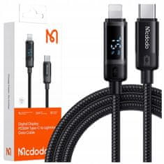 Mcdodo MCDODO POLNILEC USB-C STRELA HITRO POLNJENJE KABEL ZA IPHONE 1M VODIL