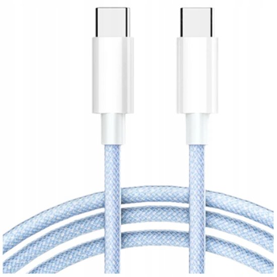CO2 CO2 POLNILEC USB-C KABEL ZA HITRO POLNJENJE USB TIPA C ZA IPHONE 15 16 1M MODRI