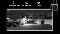 Secutek 4G IP kamera za avto - 5MP, nočni vid