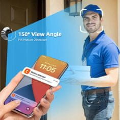 Secutek WiFi kukalo za vrata SRT-PD10