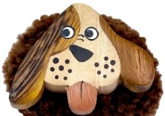 Dvěděti 2Kids Toys Leseni magnet Veliki pes Pompon
