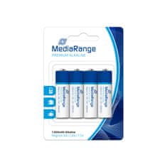 MediaRange Premium baterije Mignon AA 1,5V Alkaline 4pck/BAL