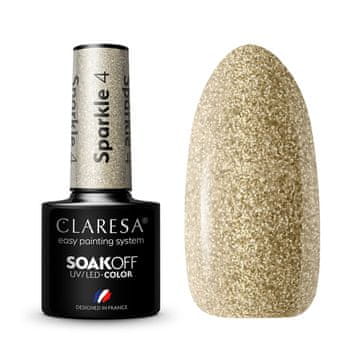 Claresa Claresa Sparkle 4 hibridni lak za nohte 5 g