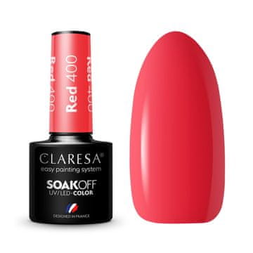 Claresa Claresa hibridni lak rdeč 400 5g