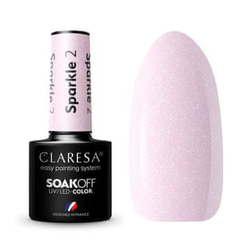 Claresa Claresa Sparkle 2 hibridni lak za nohte 5 g