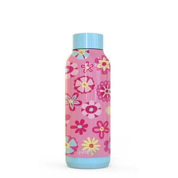 QUOKKA Solid Kids termovka za otroke 510 ml, flowers