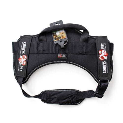 COBBYS PET Oprtnik K9 M 55-65 cm črn