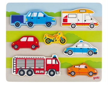 Goki Lesena sestavljanka Vozila