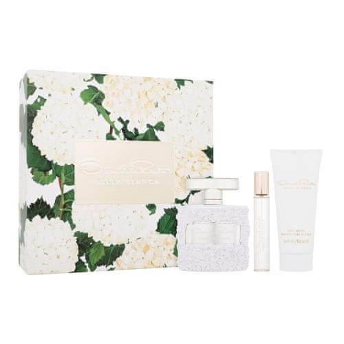 Oscar de la Renta Bella Blanca Set parfumska voda 100 ml + losjon za telo 100 ml + parfumska voda 15 ml za ženske