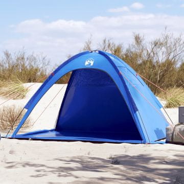Vidaxl vidaXL Šotor za na plažo, azurno moder, vodoodporen