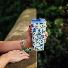 QUOKKA Vaso Cafe termalna skodelica 450 ml, ditsy bloom