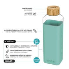 QUOKKA Storm steklenica 700 ml, teal