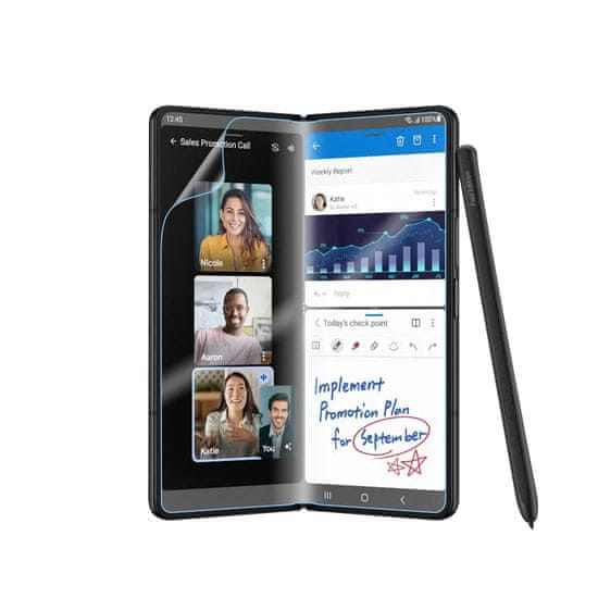 WOZINSKY Zaščita zaslona za Samsung Galaxy Z Fold 5 Invisible Film