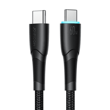 Joyroom Kabel Starry Series USB-C - USB-C 60W 1m črn