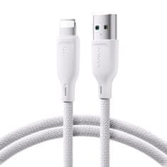Joyroom Kabel za iPhone USB-A - Lightning 3A Multi-Color Series 1 m, bel