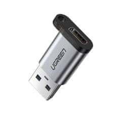 Ugreen Vtič adapterja iz USB-C na USB 5Gb/s sive barve