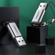 Ugreen Vtič adapterja iz USB-C na USB 5Gb/s sive barve