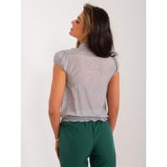 Factoryprice Ženska bluza z izrezom v obliki črke V sive barve AT-KS-S10281.39_407922 2XL
