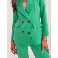ITALY MODA Ženski komplet s hlačami zelene barve DHJ-KMPL-17131-1.31_407854 2XL