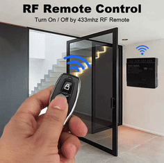 Secutek Daljinski upravljalnik za sistem pametne domače razsvetljave, RF433mhz