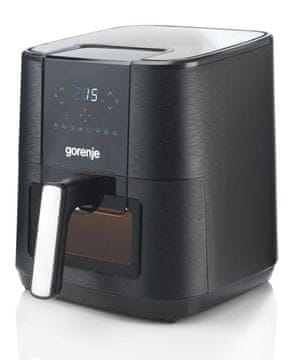 Gorenje AF1350DWB cvrtnik na vroč zrak, 5,4 l, črn