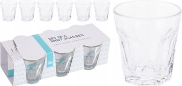 Koopman Kozarci za vodko in liker, komplet 40 ml, 6 kosov