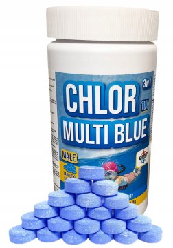 shumee Chlortix Multi Blue male tablete za bazen 1kg 50 kom.
