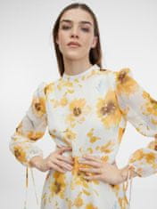 Orsay Bela ženska obleka s cvetličnim motivom 34