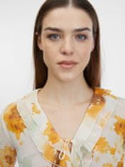 Orsay Bela ženska cvetlična bluza 34