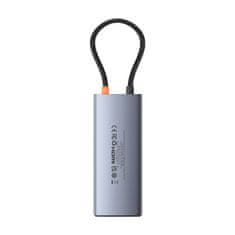 BASEUS Adapter 6v1 HUB USB-C na USB-A / USB-C / PD / HDMI / RJ-45 črn