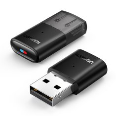 shumee Bluetooth adapter za oddajnik za slušalke Playstation Nintendo Switch, črn