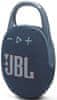 JBL Clip 5 prenosni zvočnik, moder
