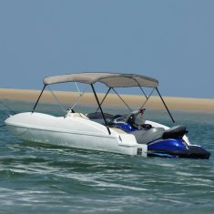 shumee Bimini tenda s 3 loki siva 184x189x135 cm