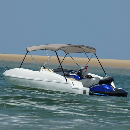 shumee Bimini tenda s 3 loki siva 184x189x135 cm