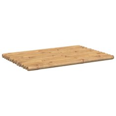Vidaxl Kopalniška podloga 2 kosa 70x50 cm bambus