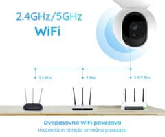 Reolink E330 IP kamera, 4MP Super HD, WiFi, vrtenje/nagibanje, IR nočno snemanje