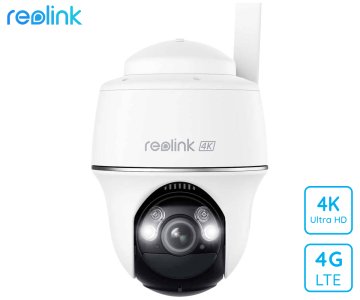 Reolink GO G440 IP kamera, 4K, 4G LTE, baterija, vrtenje/nagibanje, IR nočno snemanje, IP64 - odprta embalaža