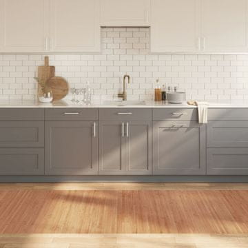 shumee Preproga pravokotna naravna 100x400 cm bambus