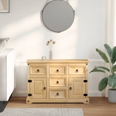 Vidaxl Komoda Corona 112x40x75 cm trdna borovina