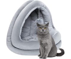 PET Comfort postelja za mačke, votlina, žogica za igranje
