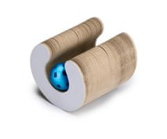 PET Toys praskalnik za mačke, 3v1, igrača, žoga, zložljiv