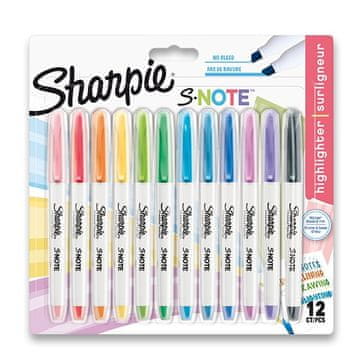 Sharpie S-Note - 12 barv