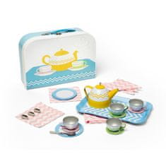 Bigjigs Toys Čajni set v kovčku